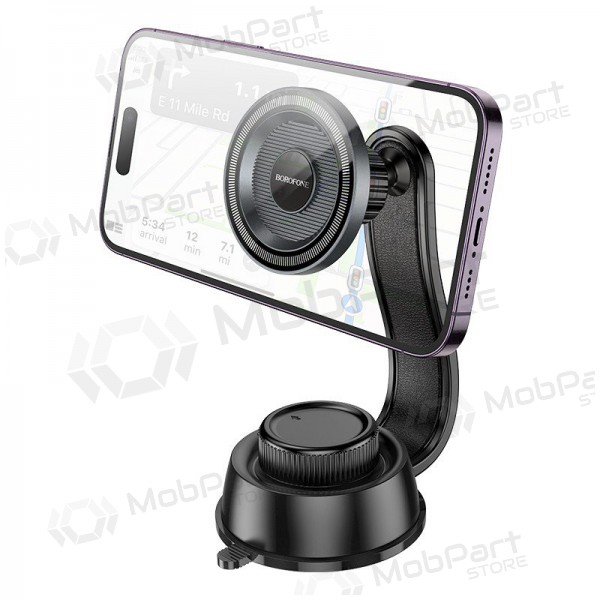 Suporte para telefone de carro Borofone BH123 (dashboard) preto
