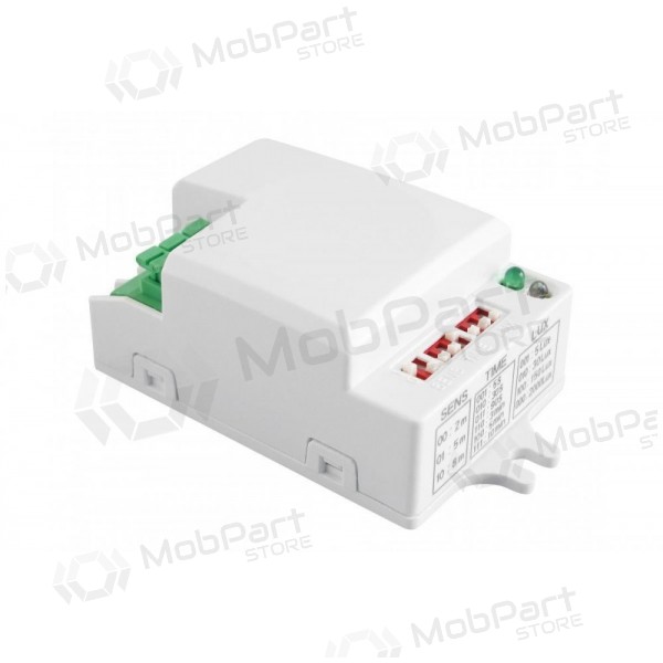 Mikrobanginis judesio jutiklis GTV AE-SRC812-MIN (500W, 360°, branco, IP20)