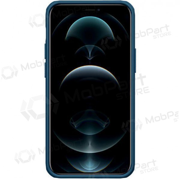 Apple iPhone 14 Plus capa „Nillkin Frosted Shield“ (azul)