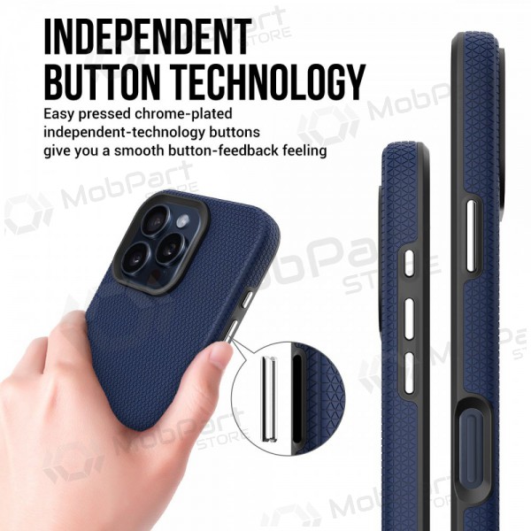 Apple iPhone 16 Pro Max capa „Perfectionists“ (azul escuro)