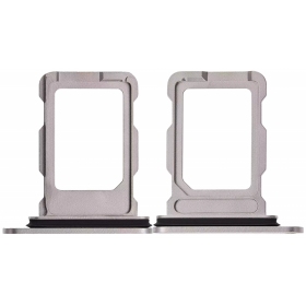 Suporte para cartão SIM Apple iPhone 16 Pro, 16 Pro Max (cinzento)
