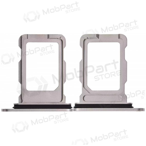 Suporte para cartão SIM Apple iPhone 16 Pro, 16 Pro Max (cinzento)