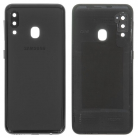 Capa traseira Samsung Galaxy A20e (2019) (preta) (original)