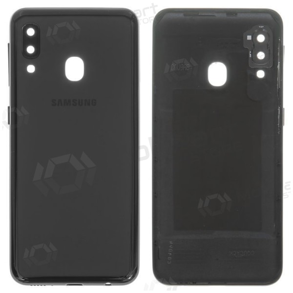 Capa traseira Samsung Galaxy A20e (2019) (preta) (original)