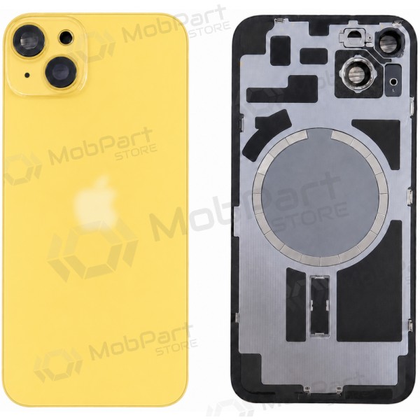 Capa traseira para Apple iPhone 14 (amarela) - Premium