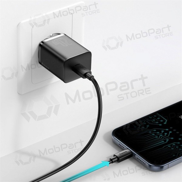 Carregador buitinis Baseus Super Si 20W preto CCSUP-B01
