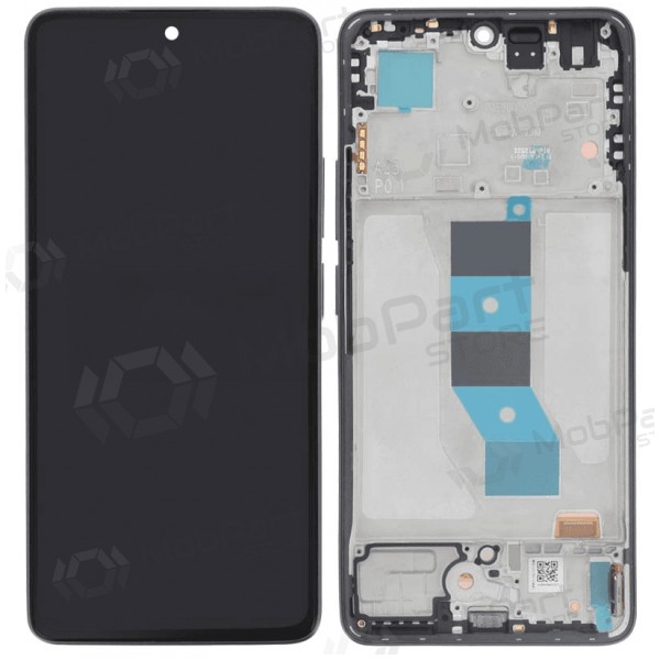 Ecrã Xiaomi Redmi Note 14 5G (preto) (com moldura) (OLED)