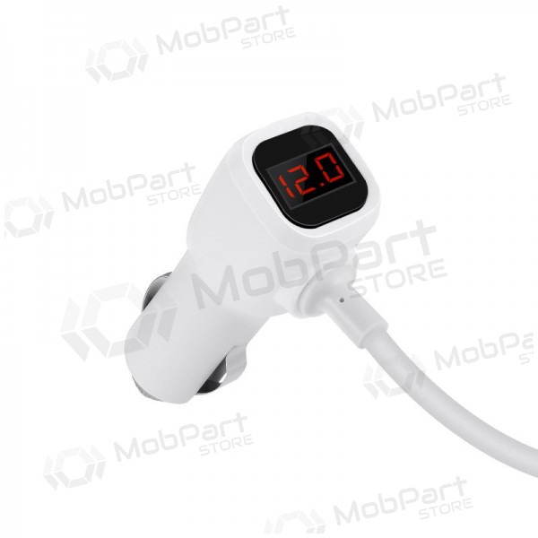 Carregador de carro - šakotuvas Hoco Z13 2xUSB 3xconnector