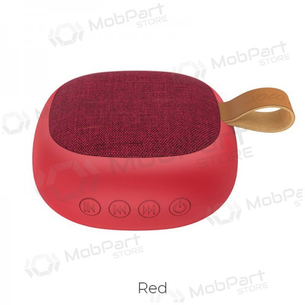 Coluna Bluetooth portátil Hoco BS31 (vermelha)