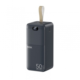 Bateria externa Power Bank Remax RPP-117 22.5W 50000mAh preto