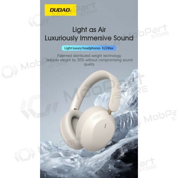 Auscultadores sem fios com microfone Dudao X22Max Bluetooth pretos
