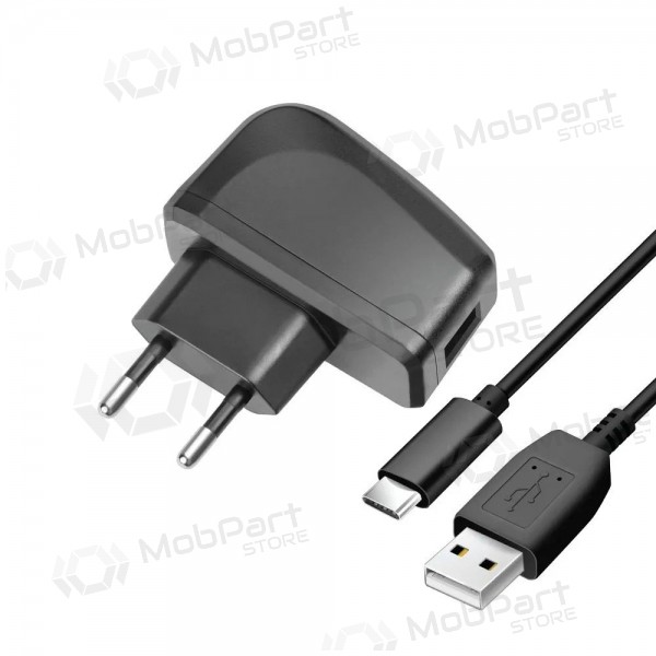 Carregador de telefone Blue Star TFK-TC-1095B 10 W USB-A com cabo USB-A para USB-C preto
