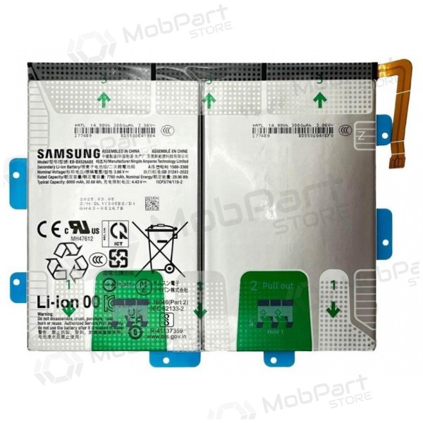 Bateria Samsung Galaxy Tab S10 FE, acumulador (original)