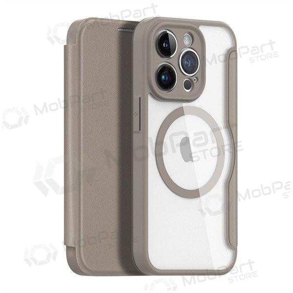 Capa para Apple iPhone 13 / 14 - Dux Ducis Skin X Pro (castanho)