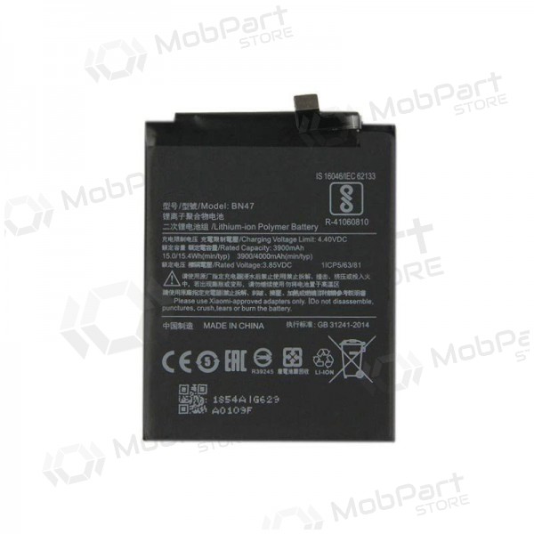 Bateria, acumulador Xiaomi Redmi Mi A2 Lite, Redmi 6 Pro (BN47)