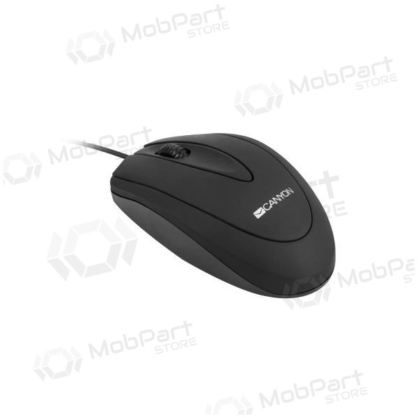 Rato CANYON CNE-CMS1 com fio (preto)