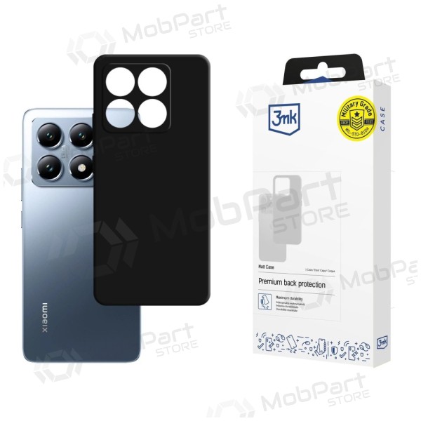 Capa Xiaomi 14T - 3MK Matt Case (preta)