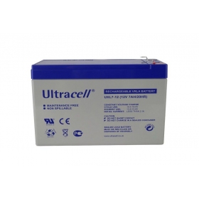 Bateria Ultracell UXL7-12 (7Ah, 12V, F1, VRLA, AGM)