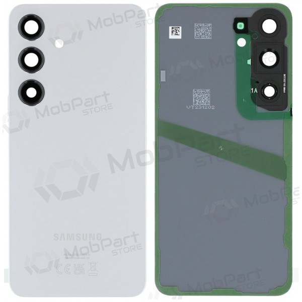 Capa traseira Samsung Galaxy S24 (cinzento) (original)