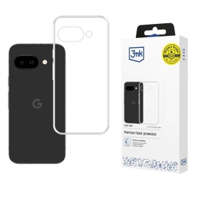Google Pixel 10a capa - 3MK Clear Case (transparente).