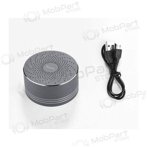 Bluetooth alto-falante portátil HOCO BS5 (MicroSD, mãos livres, AUX,FM) (cinza)
