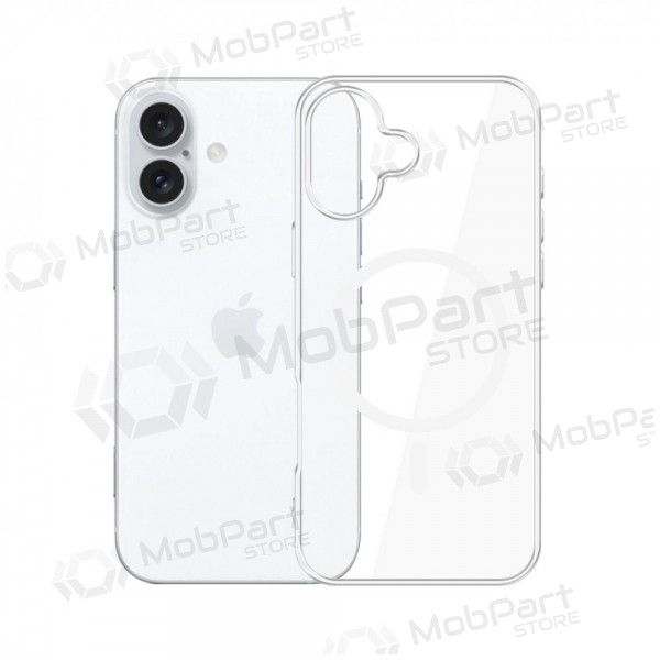 Capa para Apple iPhone 16 - 3MK Clear MagCase