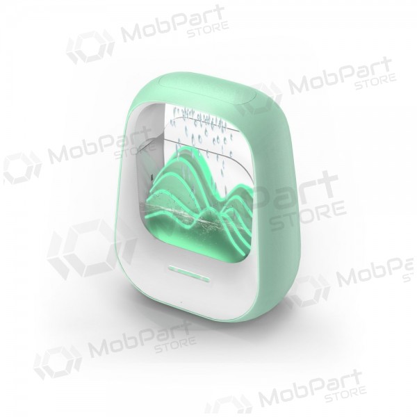 Alto-falante Bluetooth relaxante com iluminação RGB Relaxing Rain verde