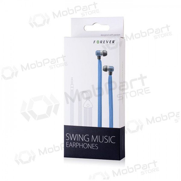 Mãos livres Forever Swing Music 3,5mm (azul)