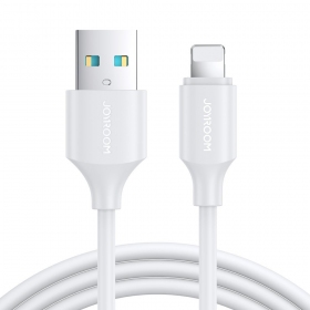USB cabo Joyroom S-UL012A9 USB to Lightning 2.4A 2.0m branco