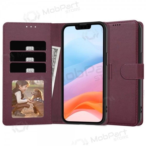 Capa Samsung Galaxy S26+ -Fancy Wallet- (bordeaux)