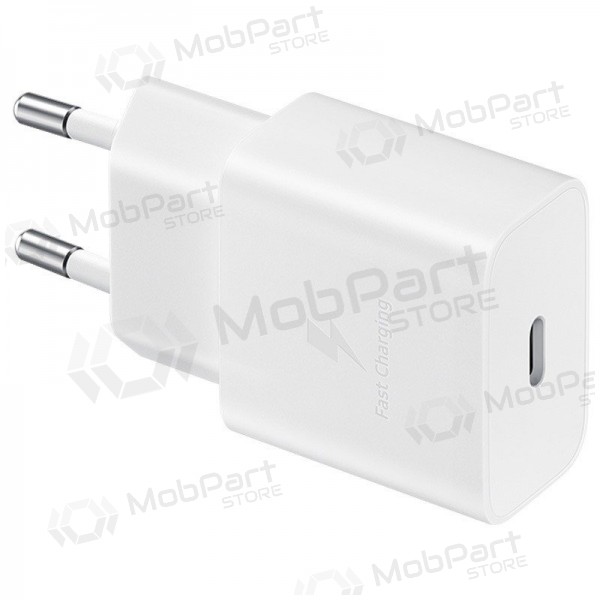 Carregador original Samsung EP-T1510XWEGEU 15W + cabo Type-C 1m na embalagem branco
