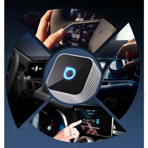 Adaptador sem fio CarPlay / Android Auto Ottocast Mini Cube CP88-T2 preto