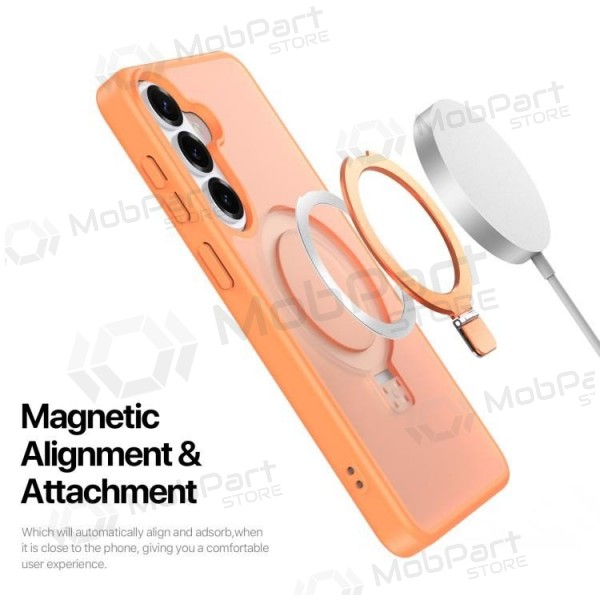 Capa para Samsung Galaxy S26+ - Dux Ducis Yind Magnetic Stand (laranja)