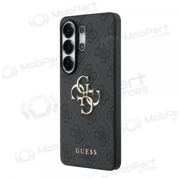 Capa Samsung Galaxy S26 Ultra - Guess PU 4G Metal Logo (cinzento)