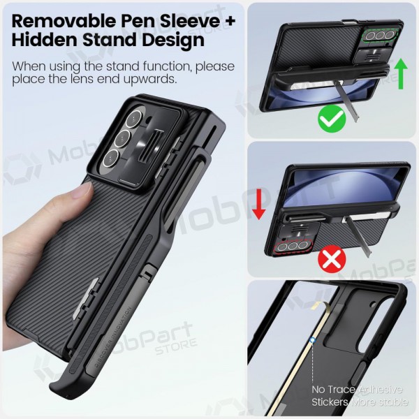 Capa para Samsung Galaxy Z Fold4 - Nillkin CamShield Pro (preta)