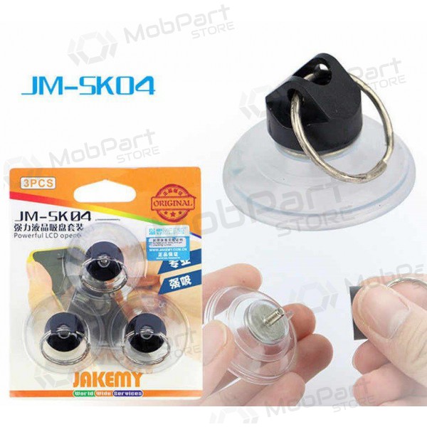 Copo de sucção JAKEMY JM-SK04 Professional 3unidade