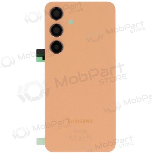 Capa traseira Samsung Galaxy S24 - (laranja) - (original)