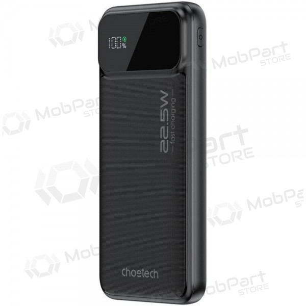 Bateria externa Power Bank Choetech B728 22.5W 10000mAh preto