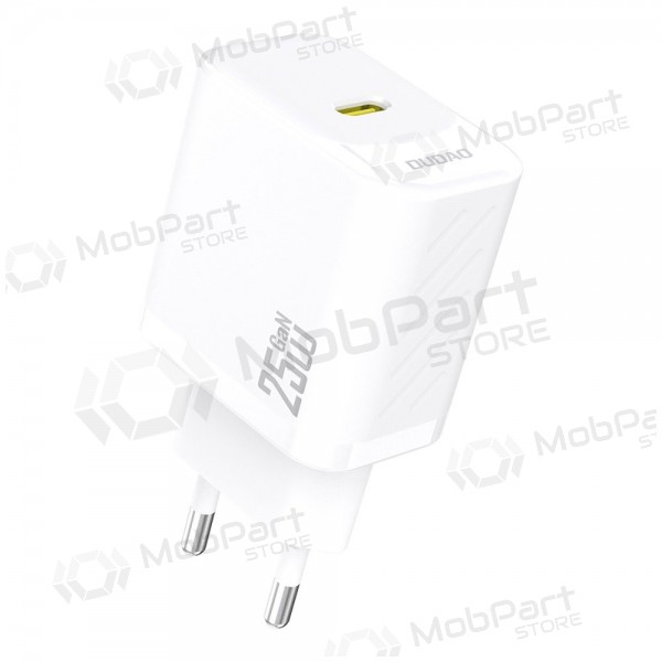 Carregador de telefone Dudao A27 25 W GaN USB-C branco