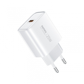 Carregador de telefone Remax RP-U137 25 W USB-C branco