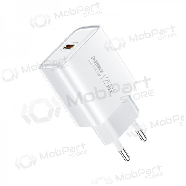 Carregador de telefone Remax RP-U137 25 W USB-C branco