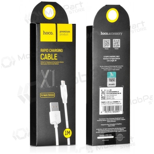 USB cabo HOCO X1 Rapid USB cabo HOCO X1 Rapid