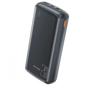 Bateria externa Power Bank Awei P19K 5V/2.4A 20000mAh preto