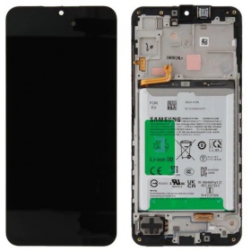 Samsung Galaxy A16 5G ecrã (preto) (com moldura e bateria) (original)
