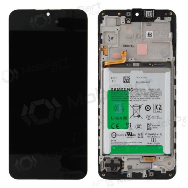 Samsung Galaxy A16 5G ecrã (preto) (com moldura e bateria) (original) Samsung Galaxy A16 5G ecrã (preto) (com moldura e bateria) (original)