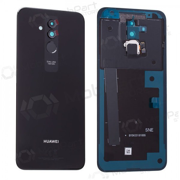 Huawei Mate 20 Lite tampa traseira da bateria (preto) (usado grade A, original)