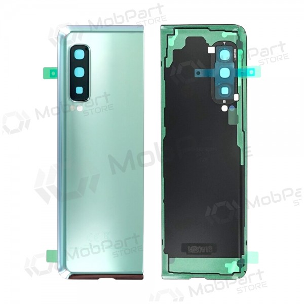 Capa traseira da bateria Samsung F900 / F907 Galaxy Fold (prateada) (usada grau A, original)