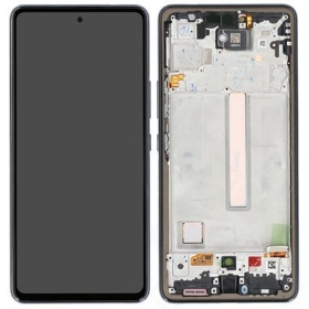 Samsung Galaxy A53 ecrã (preto) (com moldura) (refurbished)