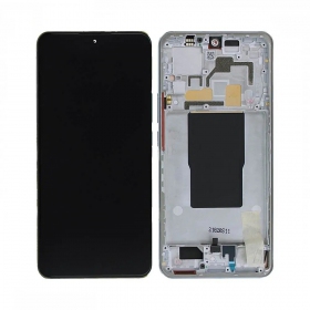 Xiaomi 12T, 12T Pro ecrã (prata) (com moldura) (original)
