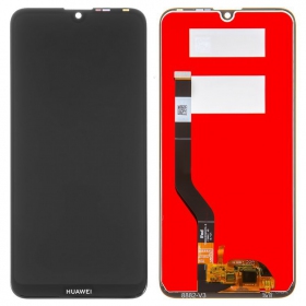 Huawei Y7 / Y7 PRO / Y7 Prime 2019 ecrã (preto) - Premium